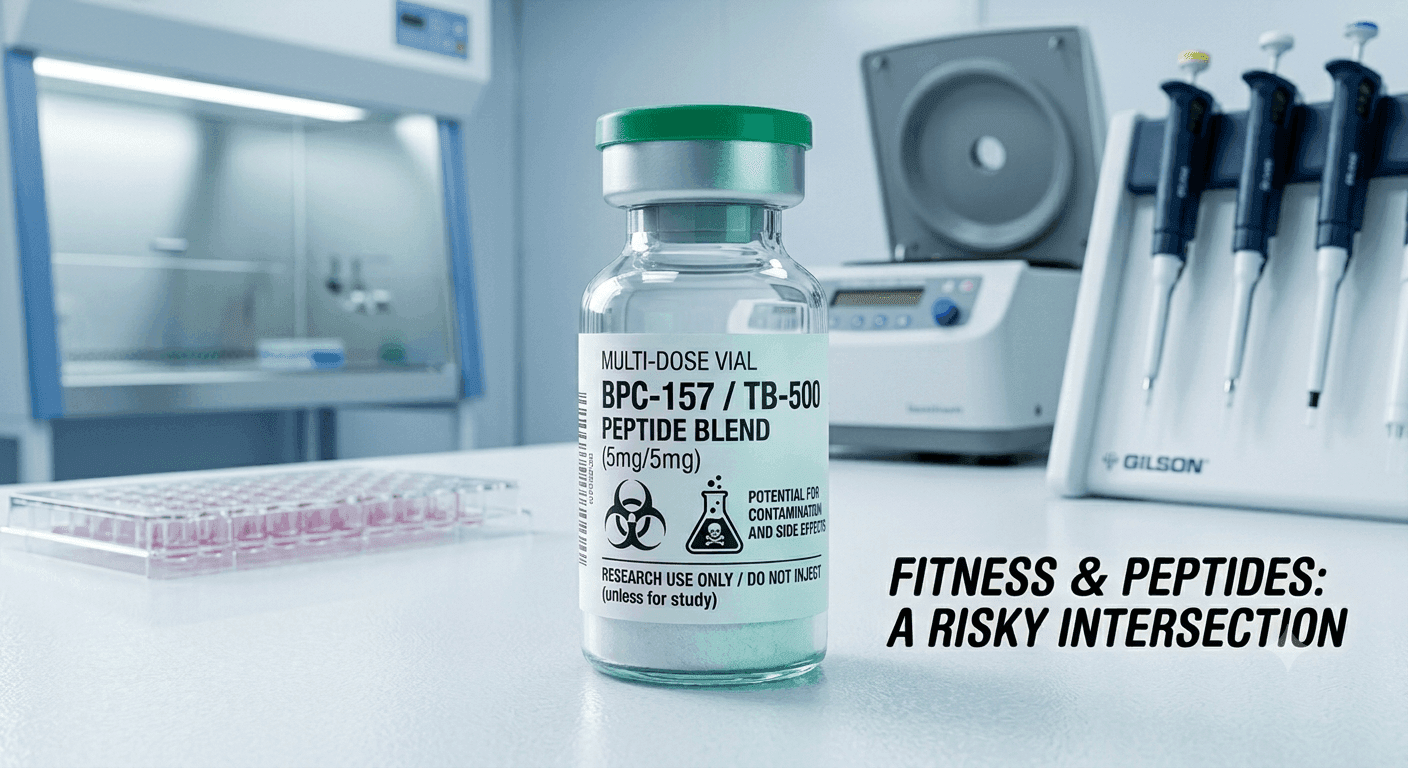 Peptides in Fitness: Benefits, Risks, and What the Science Actually Says